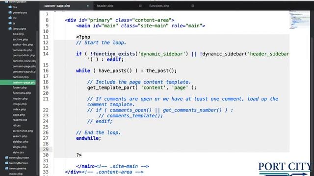 Introduction to WordPress - Continued Custom Page Development смотреть онлайн
