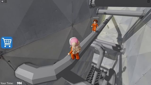 Escape Barry's Christmas Prison - Roblox Obby смотреть онлайн