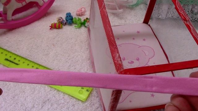 DIY Miniature Baby Playroom & Playpen DIY миниатюрная детская игровая комната и Манеж смотреть онлайн