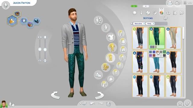 |Jaxon Peyton| The Sims 4: CAS смотреть онлайн