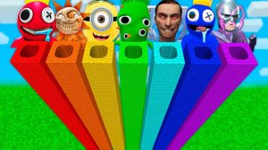 КРУГЛЫЕ ЯМЫ ДО НЕБА В МАЙНКРАФТ