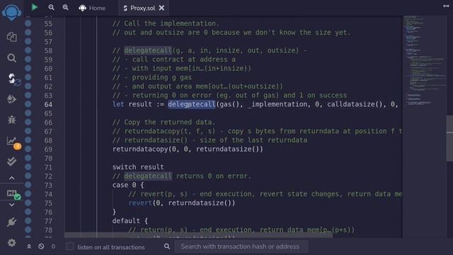 Return Data From Fallback - Transparent Upgradeable Proxy - Part 2 | Solidity 0.8 смотреть онлайн