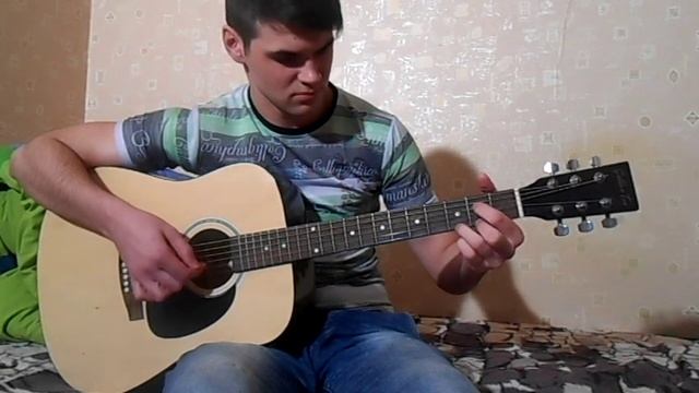 дворовая песня на гитаре- Я зашел просто так смотреть онлайн