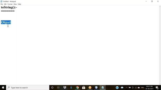 java StringBuffer, StringBuilder,toString method,StringTokenizer class смотреть онлайн