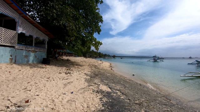 Moalboal White Beach - 🇵🇭 Philippines [4K HDR] Walking Tour смотреть онлайн