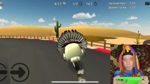 КИТАЙКА ИГРАЕТ В CHICKEN GUN 7 ЧАСТЬ