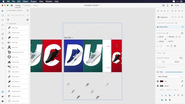 Adobe XD Animation Tutorial смотреть онлайн