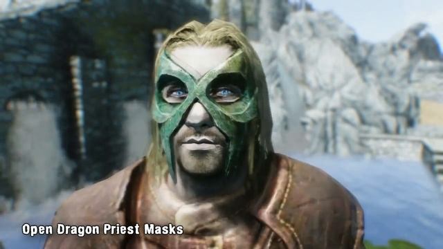 Skyrim Mod Spotlight: Akaviri Samurai Armour, Open Dragon Priest Masks, Dual Sheath Shield on Back смотреть онлайн
