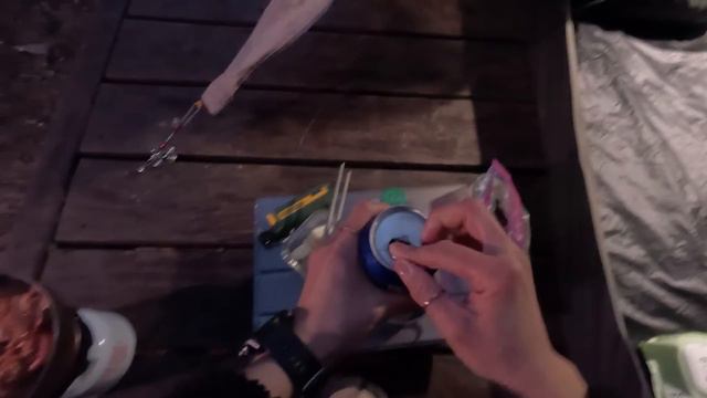 [224] Fall for the charm of of backpacking camping. | Solo camping on a rainy day смотреть онлайн