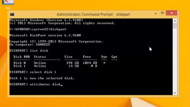How to Remove write protection from USB Flash drive using cmd смотреть онлайн