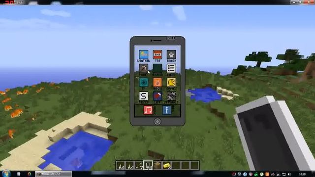 Minecraft 1.7.2/Como instalar ipod mod смотреть онлайн