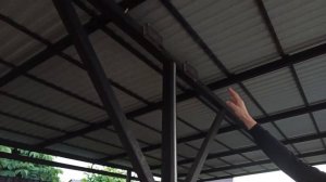 Освещение под навесом в стиле high-tech