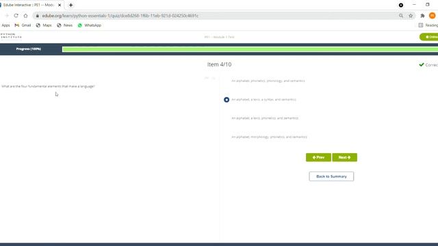 CISCO Python Essentials 2 Module 1 test quiz .PE1PCAPmCISCO In Python Programming (PCAP).100% passe смотреть онлайн