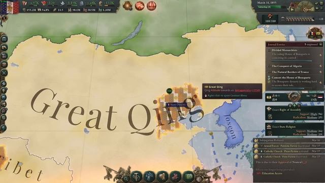 The Entire World Under Napoleon - Victoria 3 France World Conquest Guide - 1.4.1 Patch смотреть онлайн
