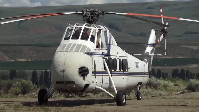Sikorsky S58 Starts The Engine Like An OLD Car