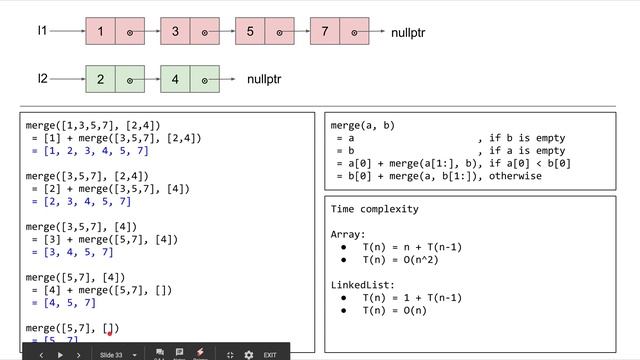 花花酱 LeetCode 21. Merge Two Sorted Lists - 刷题找工作 EP31 смотреть онлайн