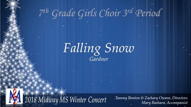 Falling Snow By Gardner