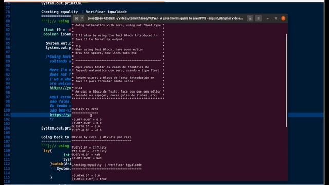 Lesson 19 - Data Types - float part 2 - - Using zero #java #programming #programação смотреть онлайн