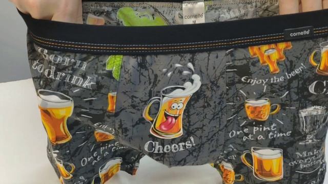 Трусы мужские от Польской компании Cornette. новая коллекция Tattoo смотреть онлайн