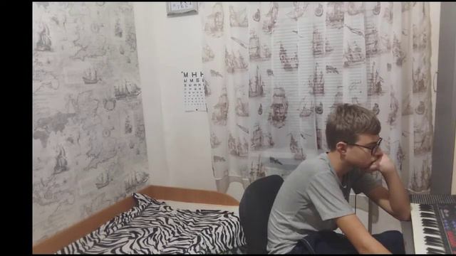 Играю "лесник" на пианино смотреть онлайн