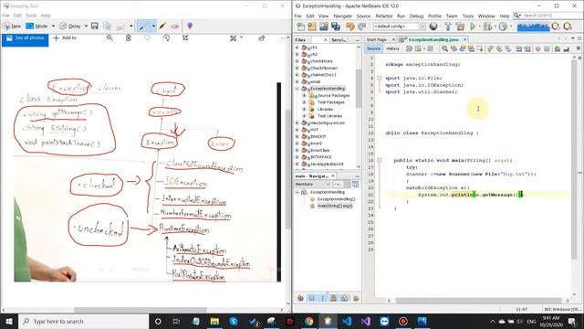 Các lớp Exception, Checked và Unchecked Exception смотреть онлайн