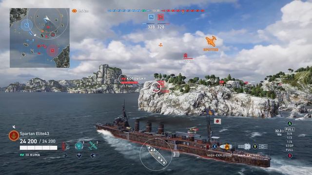 Path to The Mogami! Kuma (World of Warships Legends Xbox Series X) 4k смотреть онлайн