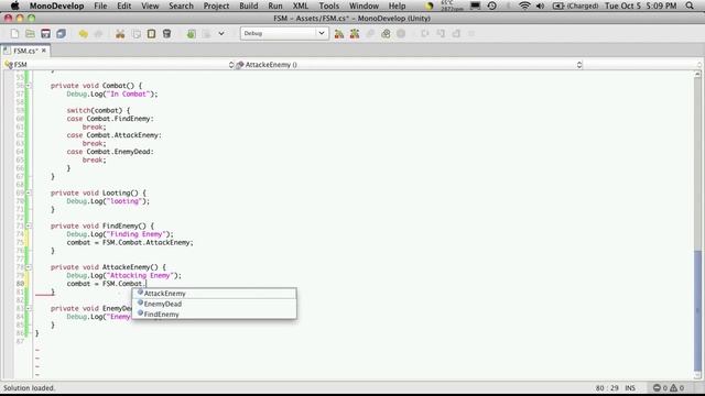 Finite State Machine Example - Part 2 смотреть онлайн