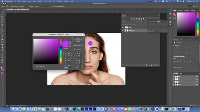 How to Learn Adobe Photoshop 2023 Lesson 10 Khmer смотреть онлайн