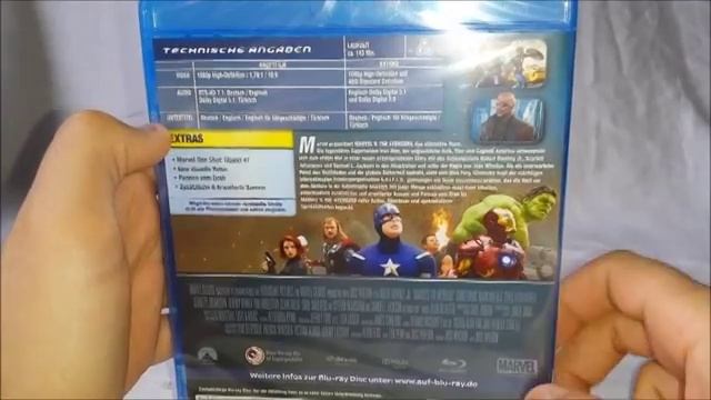 Marvels "The Avengers" (Blu-Ray) | German Unboxing (Deutsch) смотреть онлайн