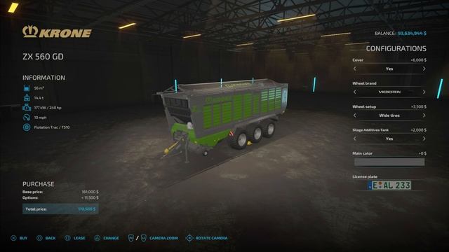 FS22 Krone ZX GD Pack New Mod for Apr 25 смотреть онлайн