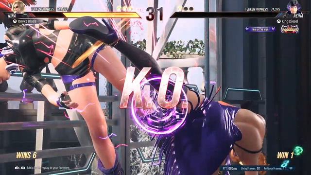 TEKKEN 8 - Nina Williams Versus Reina Mishima