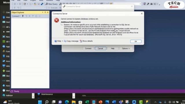 How to Access Azure SQL Database from your local Machine | Open Azure SQL Inbound смотреть онлайн