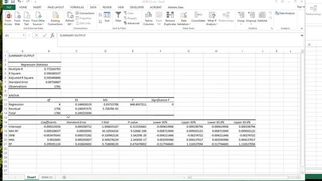 Beginner Guide to CAPM, 3 Factor & 4 Factor Model смотреть онлайн