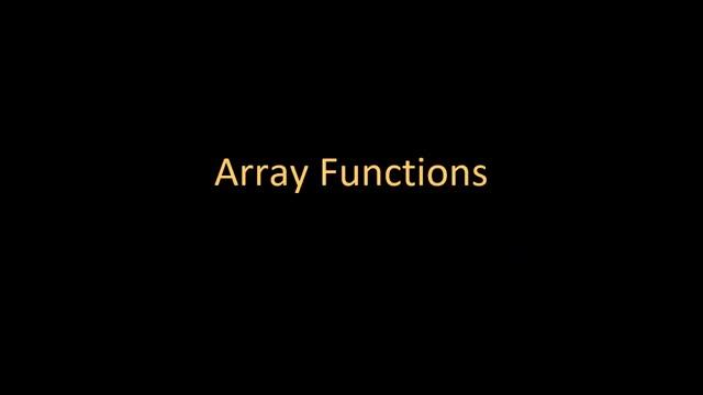 PHP 03 Arrays смотреть онлайн