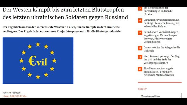 Западу ВЫГОДНО страдание украинцев (Томас Рёпер) смотреть онлайн
