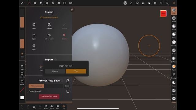 Procreate back to Nomad | in 36 seconds #nomadsculpt #procreate #uv смотреть онлайн
