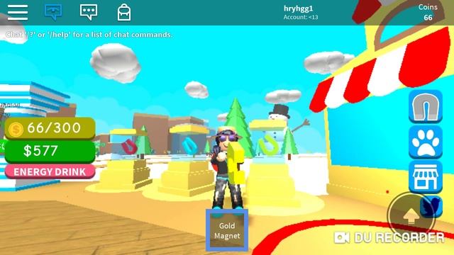 Роблокс СНЕГОВИК собираем деньги ROBLOX ANDROID GAMEPLAY смотреть онлайн