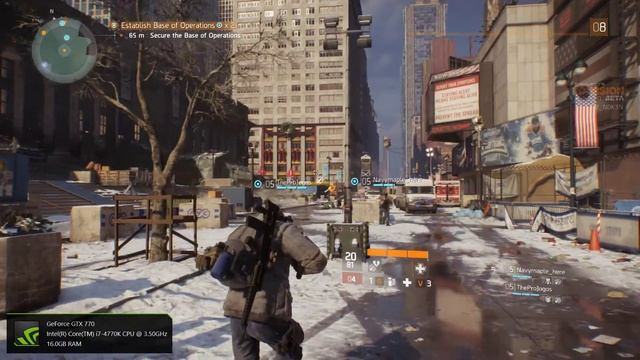 Tom Clancy's The Division Beta + GTX770 + Windows 10 64bit смотреть онлайн