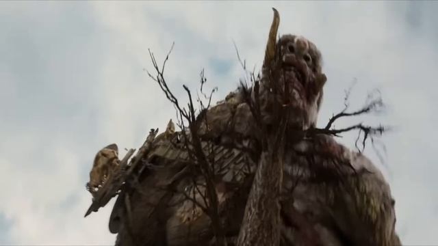 Хеллбой против трех огромных великанов людоедов Хеллбой 2019