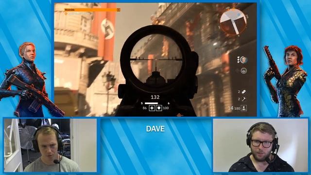 Wolfenstein: Youngblood - Co-Op gameplay! Shooting Nazis with friends смотреть онлайн