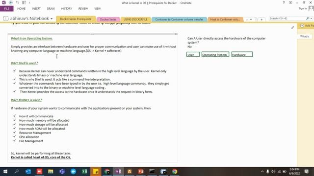 Lecture 10: What is Kernel in OS | What is Shell in OS | Prerequisite for the docker. смотреть онлайн
