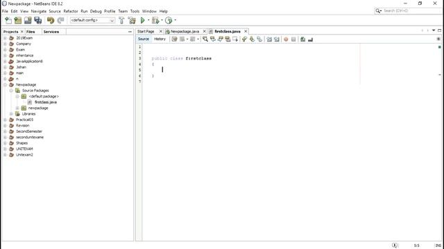 How to create java package and java class смотреть онлайн