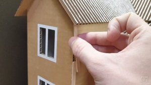Как сделать дом из картона?