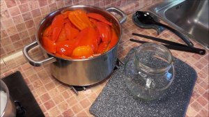 Перцы маринованные в масле на зиму. Закрутки на зиму.