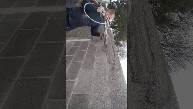 Machine plastering using Pft ritmo L Plus смотреть онлайн