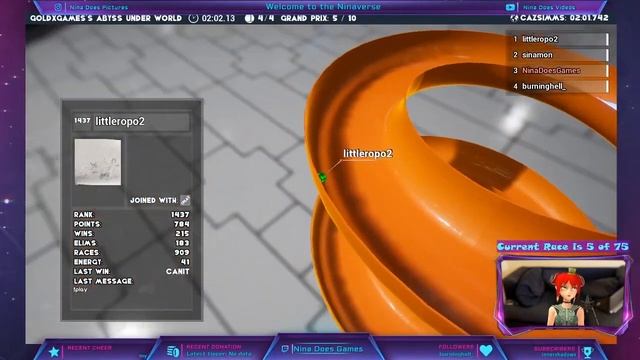 Marbles On Stream HACKS - Streamer Caught Cheating Making A Marble Go Faster - MOS   001