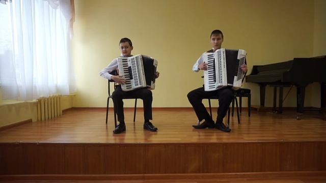 Дога. Парижский каскад. рнп "Пойду ль я, выйду ль я" - обр. Павина. Исп. Р. Семеряк и Д. Гукин смотреть онлайн