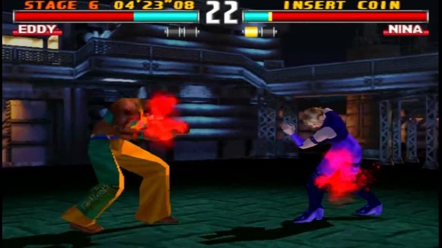 Tekken 3 | EDDY (Capoeira) | Arcade Mode! (PS3 1080p) смотреть онлайн