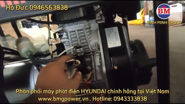 Máy phát điện chạy dầu Diesel gia đình 5kw-5.5kw Hyundai DHY6000LE và cách khắc phục lỗi. смотреть онлайн