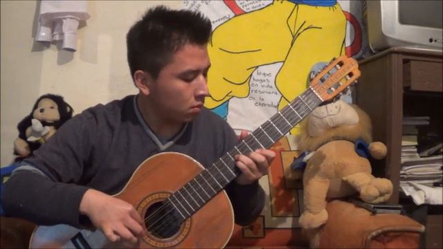 LA BALADA DE EL MARIACHI cover guitarra смотреть онлайн